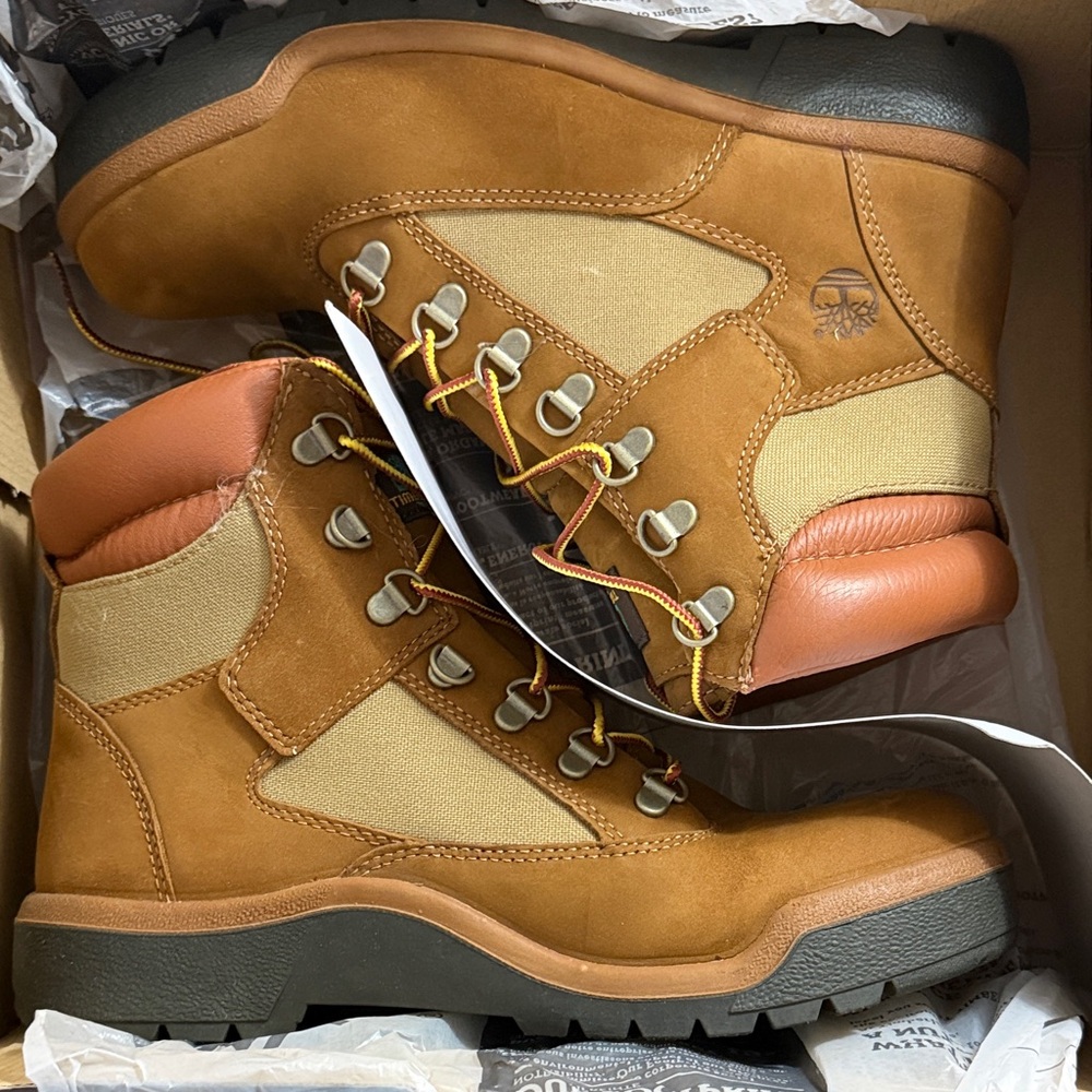 Timberland Men's Tan and Brown Outdoor Boots